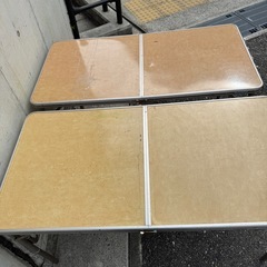 中古●アウトドア テーブル 2卓セット●SOUTHERNPORTの画像