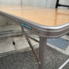中古●アウトドア テーブル 2卓セット●SOUTHERNPORTの画像