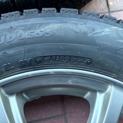 軽自動車 155/65R144 ブリヂストンVRX2 スタッドレス　ホイール付き！！の画像