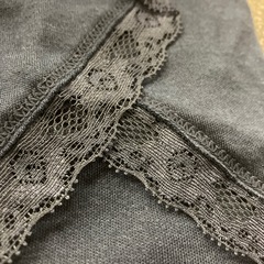 M2510-455 肌着 パンティ Lサイズ ネイビー 2枚組 未使用品の画像