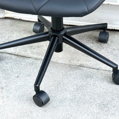 A641◇美品✨ニトリ◇コンパクトオフィスチェア◇キャスター付◇ガス圧昇降式◇OC003N◇の画像