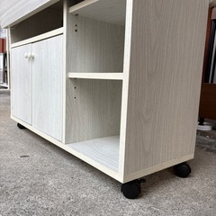【折りたたみキッチンカウンター】【キッチンワゴン】クリーニング済み【管理番号13010】町の画像