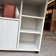 【折りたたみキッチンカウンター】【キッチンワゴン】クリーニング済み【管理番号13010】町の画像