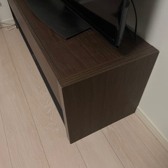 テレビボード/ダークブラウンの画像