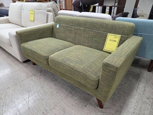 J8648 【リユースのサカイ柏店】 2人掛けソファ クリーニング済み