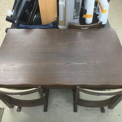 【リサイクルショップどりーむ荒田店】No.5097 ダイニングテーブル こたつ 机 ヒーター付きの画像