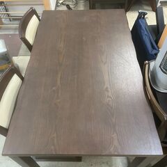 【リサイクルショップどりーむ荒田店】No.5097 ダイニングテーブル こたつ 机 ヒーター付きの画像