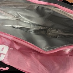 新品未使用 Prince テニスラケットバッグ ピンク/ブラックの画像