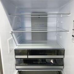 高年式 2025年製 AQUA/アクア 4ドア冷蔵冷凍庫 433L 右開き AQR-V43R(S) 大容量冷凍室 ④ チタンシルバー 中古家電 店頭引取歓迎 uR10183の画像