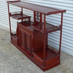 昭和レトロ💖茶箪笥💖幅146×奥35×高99㎝💖の画像