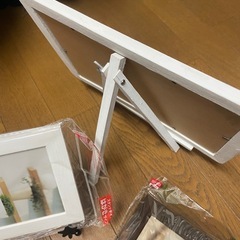 写真立て　額縁　スタンド　黒板　セットの画像