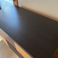 ニトリ　タンス　ローチェスト(カレナ 80LC DBR)の画像