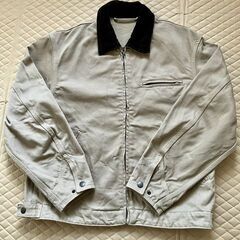 値下げ ＧＵ ウオッシュドコットンワークジャケットの画像