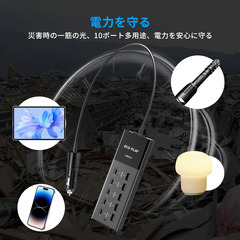 【新品】カーチャージャー 車載充電器 USB充電器 EcoPlay EP001 USB出力 (5V/2.4A) 2ポート 同時充電 最大120W 急速充電 50cmケーブル Eco Play EP2400/EP3300 専用設計 ポータブル電源対応 スマートIC 過充電防止の画像