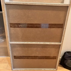 本やフィギュアを沢山並べられる！本棚チェストタンス収納ラック四段4段高さ調整白い棚ホワイトオシャレインテリアの画像