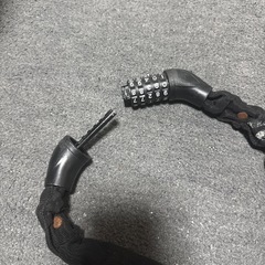 ダイヤルチェーンロック　カギの画像