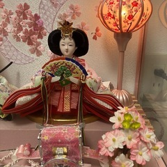 雛人形　北寿監修　卸雅　ピンクの画像