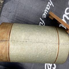 バケツ型収納 金属製 円筒型 カントリーファームコーヒーの画像