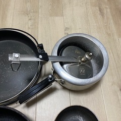 【無料】フライパン＆圧力鍋セット★土曜日までに引き取り希望の画像
