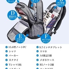 リュックサックの画像