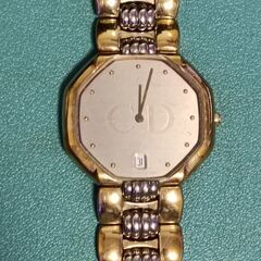 ⚠️～11/2まで  17000円⇒8000円 クリスチャンディオール Christian Dior  45.134 ゴールド オクタゴン 腕時計 中古品 の画像