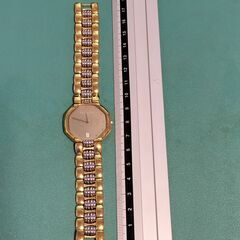 ⚠️～11/2まで  17000円⇒8000円 クリスチャンディオール Christian Dior  45.134 ゴールド オクタゴン 腕時計 中古品 の画像