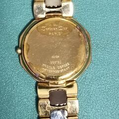 ⚠️～11/2まで  17000円⇒8000円 クリスチャンディオール Christian Dior  45.134 ゴールド オクタゴン 腕時計 中古品 の画像