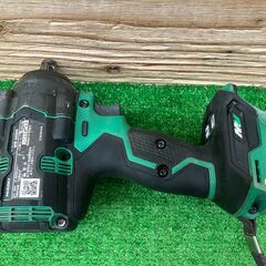 【SIW】HiKOKI ハイコーキ WR36DH(NN) アグレッシブグリーン 36Vコードレスインパクトアレンチ 本体のみ ③【中古動作品】の画像