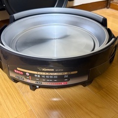 【未使用】象印 あじまる EP-RT30-TA 土鍋風グリルなべ 引取新潟市中央区の画像