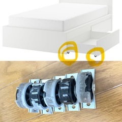 【解体済】セミダブルベッドフレーム
の画像