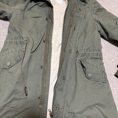 レディースM モッズコート　カーキ
の画像