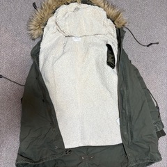 レディースM モッズコート　カーキ
の画像