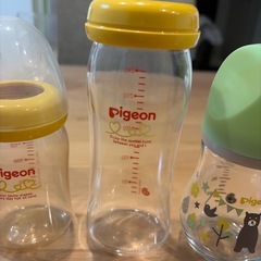 哺乳瓶3本の画像