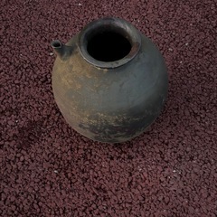 陶器　かめ壺・花差しの画像