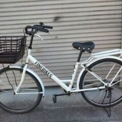 ２６インチ　オートライト、太タイヤ自転車　京都市北区～の画像