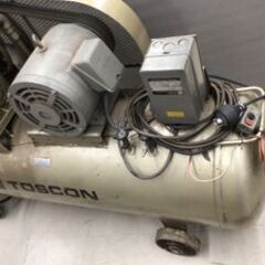 【エコツール知立店】〇東芝 200ｖ コンプレッサー GW6-55T4【愛知県/名古屋市/知立市/半田市/岡崎市/工具】【ITSEWYS9KFM8】★ 出張買取 も好評受付中！の画像