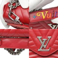 ルイヴィトン M51930 ショルダーバッグ レッド  LOUIS VUITTON ニューウェーブ チェーントートの画像