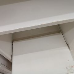 リユースのサカイ栃木店★ジモティ割あり★ NITORI 食器棚 ホワイト W58.5×D41×H181 クリーニング済み TC11379の画像