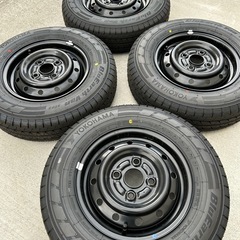 スズキエブリイ DA17V(2025年製)純正タイヤホイールセッ...