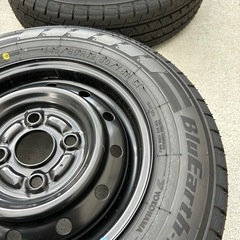 スズキエブリイ DA17V(2025年製)純正タイヤホイールセット4本 新車外しの画像