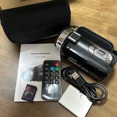 【ほぼ新品】ビデオカメラ4K4400万画素の画像