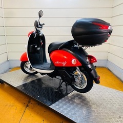 2875km ★始動動画あり★ E-Vino EV　SY11J ヤマハ 原付　兵庫県　神戸市　バイクの画像