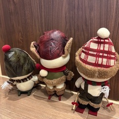 クリスマス　飾り　置物の画像