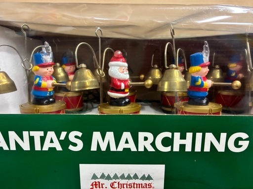 ★早い者勝ち★動作品 Mr.Christmas SANTA'S MARCHING BAND サンタマーチングバンド クリスマス飾り・自動演奏！35曲
