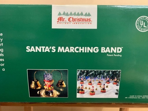★早い者勝ち★動作品 Mr.Christmas SANTA'S MARCHING BAND サンタマーチングバンド クリスマス飾り・自動演奏！35曲
