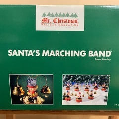 ★早い者勝ち★動作品 Mr.Christmas SANTA'S MARCHING BAND サンタマーチングバンド クリスマス飾り・自動演奏！35曲の画像