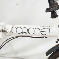 ジャンク CORONET 20インチ 折り畳み自転車の画像