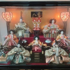 雛人形オルゴール付きの画像