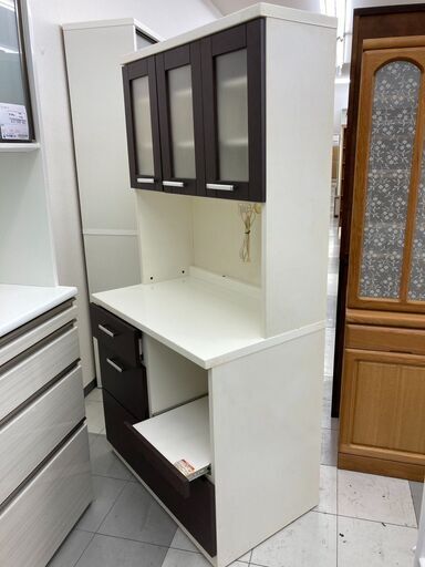 ★リユースのサカイ千葉中央店★  レンジボード  H181×D45×W89 クリーニング済み TC5149