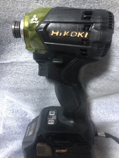 ②ハイコーキ36vインパクトドライバWH36DC中古美品、本体のみ